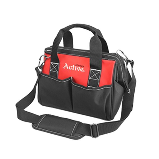 12 Inch 600d PolyesterTool Bag with Steel Wire Shoulder Strap