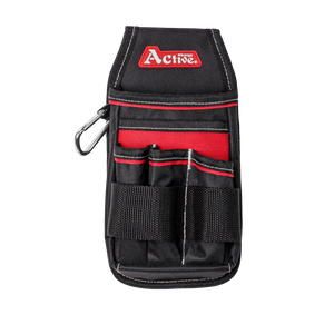 Tool Pouch Tool Organizer Bag Electricians Organizer Pouch Waist Bag for Tools with 5 Roomy Pockets 6 Tool Loops for DIY Electricians Carpenters