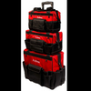3-Piece Rolling Tool Bag Set – 19” Wheeled Tool Bag 16.5” Electrician Tool Bag& 14.5” Electrician Tool Bag 1680D Water-Resistant Heavy-Duty Portable Tool Storage