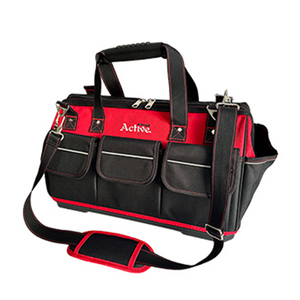 20 Inch 600d Polyester Professional Popular Electrician Tool Bag Organizer with Hard Base