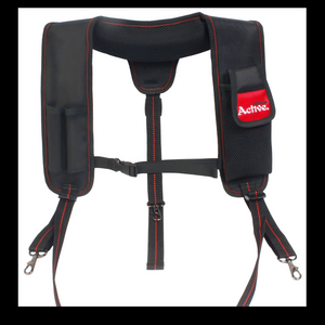 Heavy Duty Tool Belt Suspenders for Men Padded Suspenders with Attachment Loops for Men