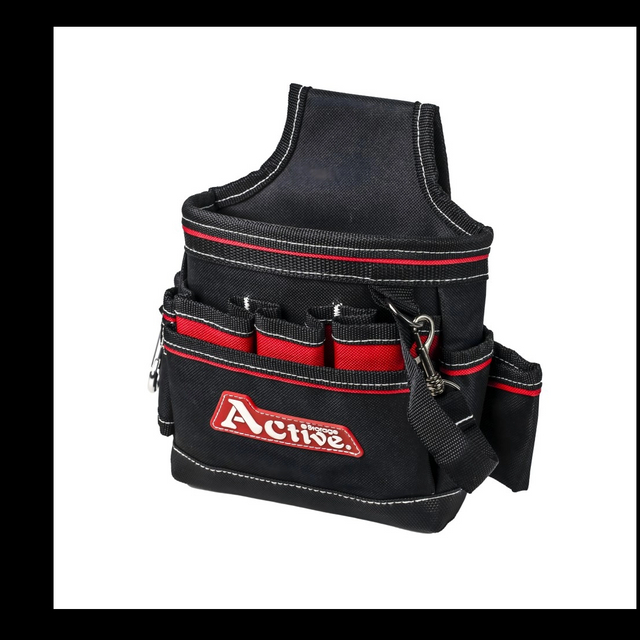 6 Pockets 7 Loops Electrician Tool Pouch Tool Bag Tool Kit Reinforcement Organizer Tool Holder 