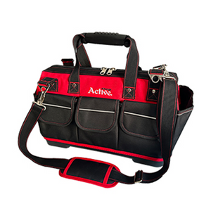 18 Inch 600d Polyester Professional Popular Electrician Tool Bag Organizer with Hard Base