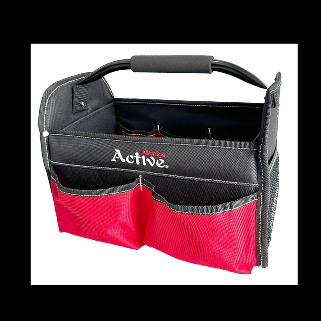 12 Inches Foldable Open Top Tool Tote Tool Bags For Men Heavy Duty Tool Carrier tool bag With Adjustable Handle 