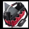 16 Inches Foldable Open Top Tool Tote Tool Bags For Men Heavy Duty Tool Carrier tool bag hard With Handle Wide Mouth Electrician Tool Tote Many Pockets Can Hold Many Tool