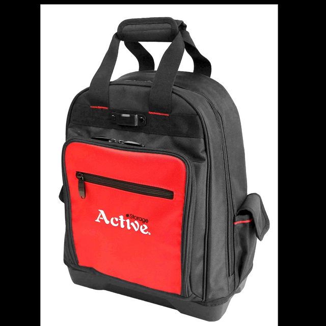 Multifunctional Backpack with Plastic Base Electrician Tools Storage
